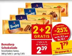 Interspar Bensdorp Schokolade Angebot