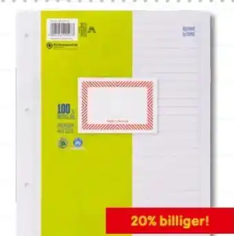 Interspar Ursus Ringbucheinlagen Angebot