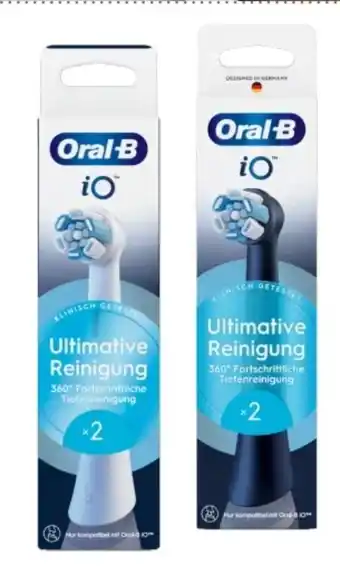 Interspar Braun Oral B & iO Aufsteckbürsten Angebot