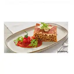 Interspar Lasagne al forno tricolore mit Mini-Mozzarella und Kirschtomaten INTERSPAR Angebot