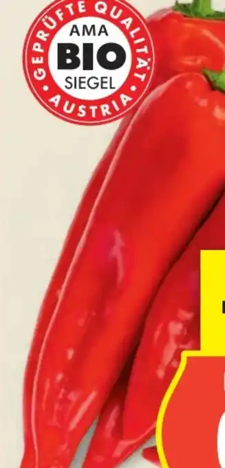 Hofer Zurück zum Ursprung Bio-Spitzpaprika Angebot