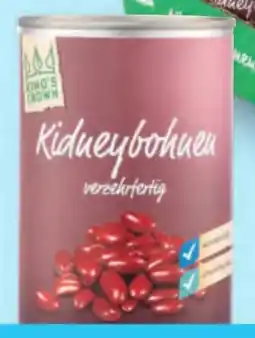 Hofer King's Crown Kidneybohnen Angebot