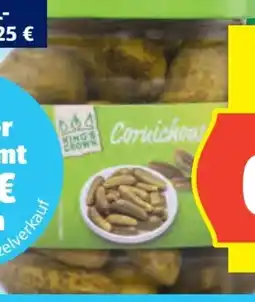 Hofer King's Crown Cornichons Angebot