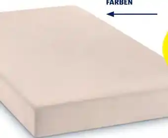 Hofer Novitesse Jersey-Spannleintuch Angebot
