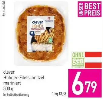 Sutterlüty clever Hühner-Filetschnitzel mariniert Angebot