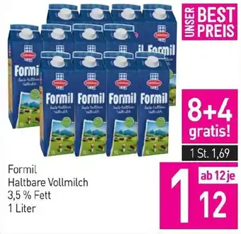 Sutterlüty Formil Haltbare Vollmilch 3,5% Fett Angebot