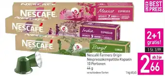 Sutterlüty Nescafé Farmers Origin Nespressokompatible Kapseln Angebot