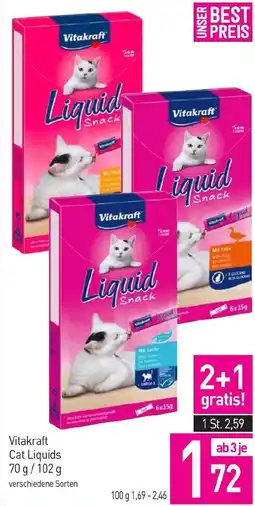 Sutterlüty Vitakraft Cat Liquids Angebot