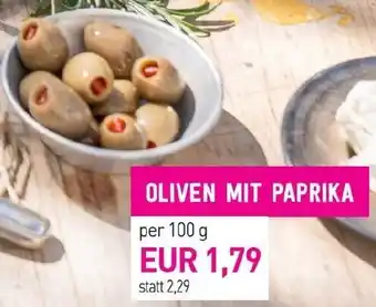 Sutterlüty Oliven mit paprika Angebot