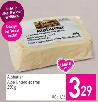 Sutterlüty Alpbutter Alpe Unterdiedams Angebot