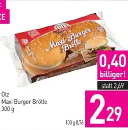 Sutterlüty Ölz Maxi Burger Brotle Angebot