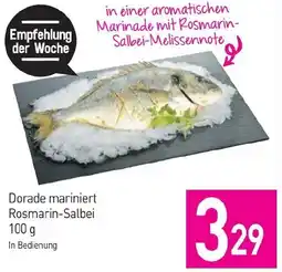 Sutterlüty Dorade mariniert Rosmarin-Salbei Angebot