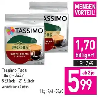 Sutterlüty Tassimo Pads Angebot