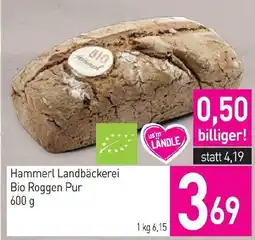 Sutterlüty Hammerl Landbäckerei Bio Roggen Pur Angebot