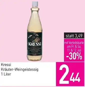 Sutterlüty Kressi Kräuter-Weingeistessig Angebot