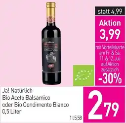 Sutterlüty Ja! Natürlich Bio Aceto Angebot