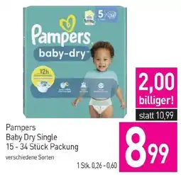 Sutterlüty Pampers Baby Dry Single Angebot