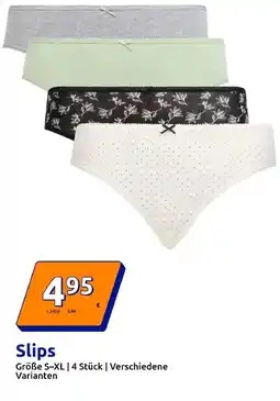 Action Slips Angebot
