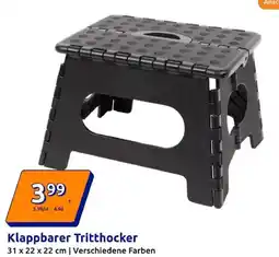 Action Klappbarer Tritthocker Angebot