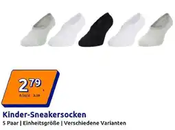 Action Kinder-Sneakersocken Angebot