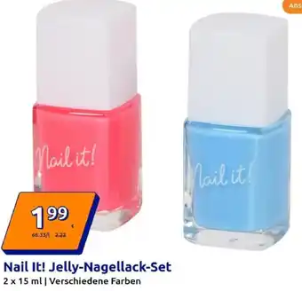 Action Nail It! Jelly-Nagellack-Set Angebot