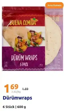 Action Dürümwraps Angebot
