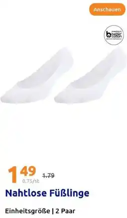 Action Nahtlose Füßlinge Angebot