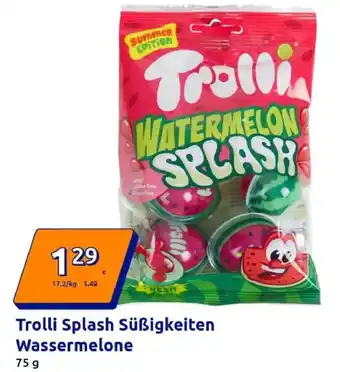 Action Trolli Splash Süßigkeiten Wassermelone Angebot