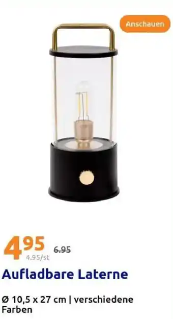 Action Aufladbare Laterne Angebot