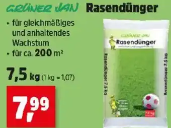 Thomas Philipps GRÜNER JAN Rasendünger Angebot
