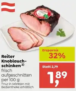 ADEG Reiter Knoblauch- schinken Angebot