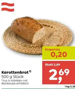 ADEG Karottenbrot Angebot