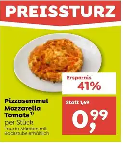 ADEG Pizzasemmel Mozzarella Tomate Angebot