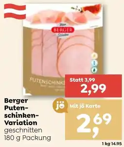 ADEG Berger Puten- schinken- Variation Angebot