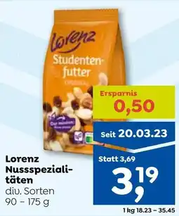 ADEG Lorenz Nussspeziali- täten Angebot