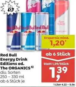 ADEG Red bull energy drink editions od. the organics Angebot