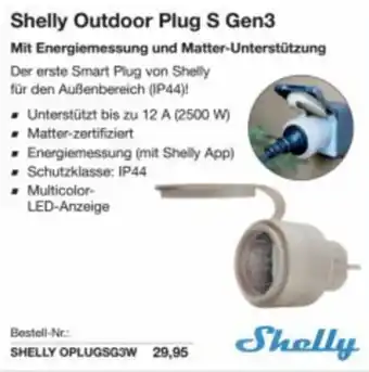 Reichelt Shelly oplugsg3w Angebot