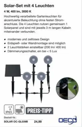 Reichelt Solar oc-gl039b Angebot