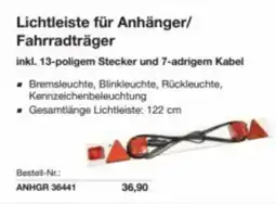 Reichelt Lichtleiste für anhänger/ fahrradträger Angebot