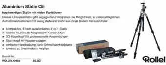 Reichelt Aluminium stativ c5i Angebot