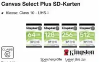 Reichelt Canvas Select Plus SD-Karten Angebot