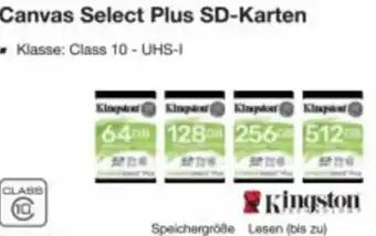 Reichelt Canvas Select Plus SD-Karten Angebot