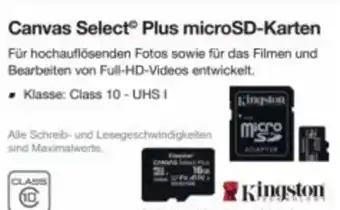 Reichelt Canvas Select Plus microSD-Karten Angebot