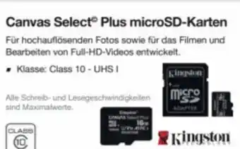 Reichelt Canvas Select Plus microSD-Karten Angebot