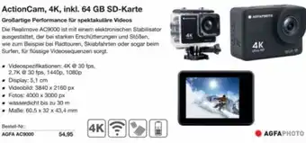Reichelt Actioncam, 4k, inkl. 64 gb sd-karte Angebot