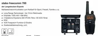 Reichelt stabo freecomm 700 Angebot