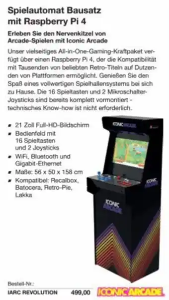 Reichelt Spielautomat bausatz mit raspberry pi 4 Angebot