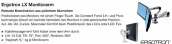 Reichelt Ergotron LX Monitorarm Angebot