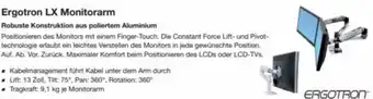 Reichelt Ergotron lx monitorarm Angebot