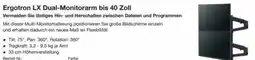Reichelt Ergotron lx dual-monitorarm bis 40 zoll Angebot